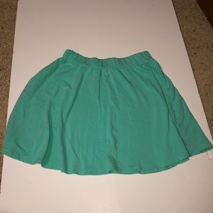 Mint skater skirt